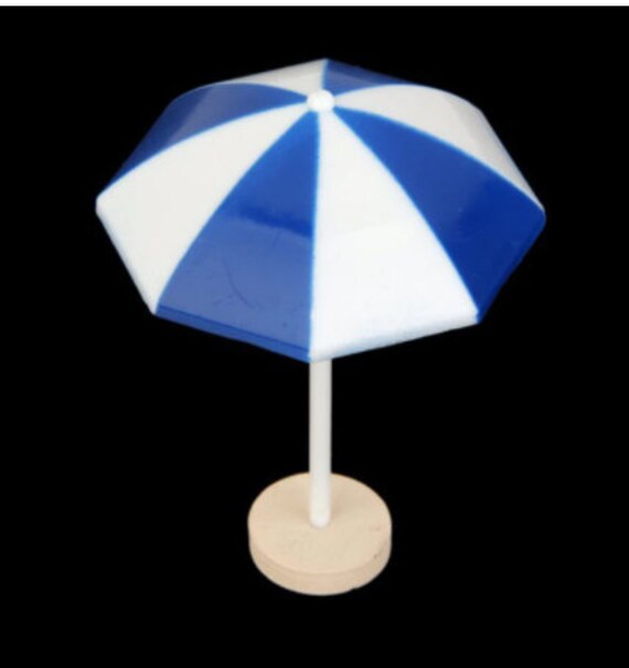 Buy Miniature Dollhouse Props Beach Accessory Beach Chair Umbrella