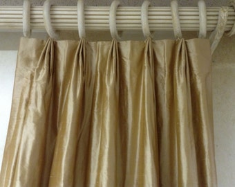 Custom Drapery Panels UNLINED made-to-order with YOUR FABRIC