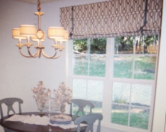 Custom made to order Roman Shades