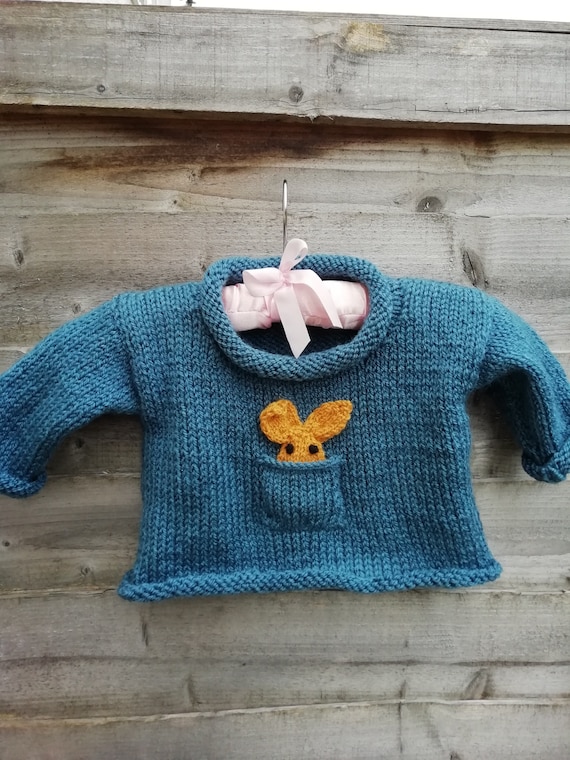 easy knit baby sweater for beginners