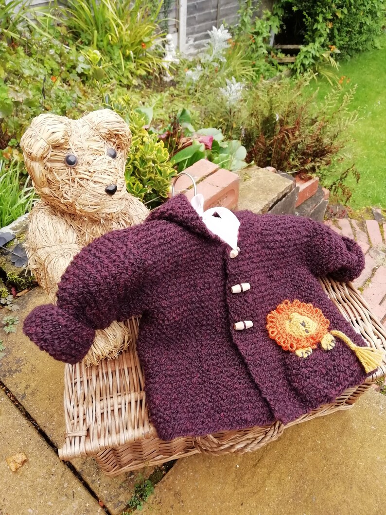 Baby Sweater Knitting Pattern Advanced Beginner Toddler Easy Etsy UK