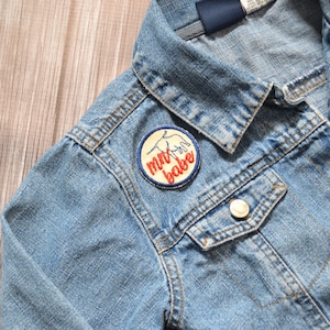 Minnesota babe Iron-on Patch, small 2 inch patch, minnesota patches, cat mom, dog mom, dala horse, uffda, hotdish, mn patches