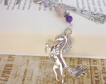 Horse bookmark / metal bookmark / horse gift / gift for riders / gift for girls / girls birthday / advent calendar girl / gift for reader