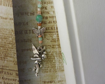 Elf bookmark - fairy tale metal bookmark -  " FAIRY WHISPERS " - gift idea for readers