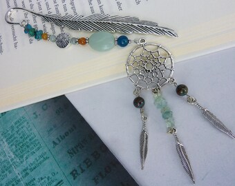 Dreamcatcher bookmark *Good dreams* as a gift for bookworms
