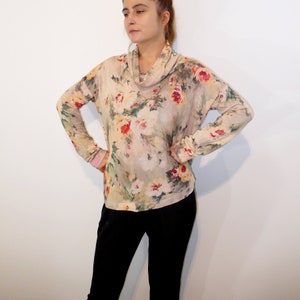 Relaxed Fit Top PDF Sewing Pattern | with long or short sleeve | in stretchy knit fabric | Sizes XS-XXL | includes seam allowances image 7