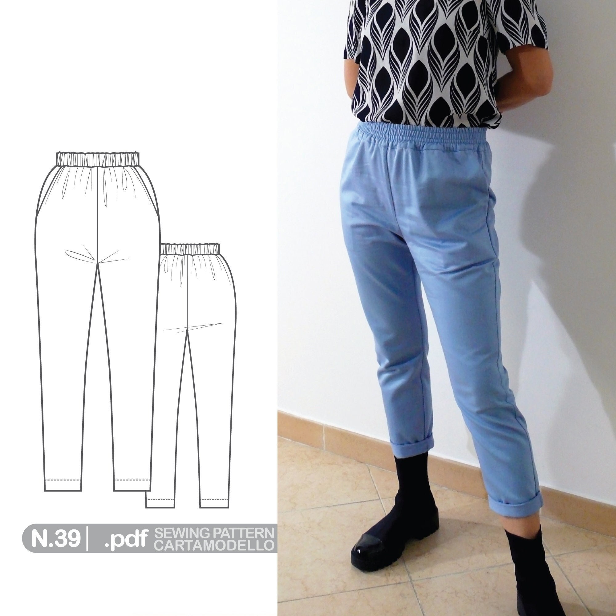 Pietra Shorts  Pants Pattern  Closet Core Patterns