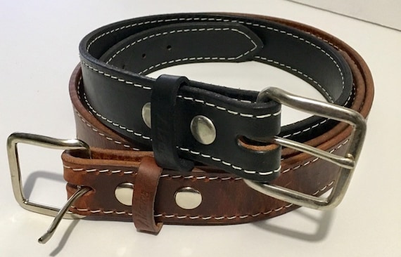 leather dress gun belts Belts. Dress, Casual, Work, Belt Shop By Need/Elderly Clothing
