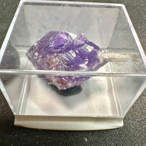 Coquimbite Alunogen Halotrichite *Special Care* Italian Thumbnail Rare Mineral Specimen Rocks and Minerals Monte Arsiccio Mine Italy TN3