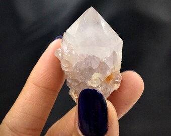 Spirit Quartz Phantom Cactus Elestial Amethyst Small Crystal Cluster Healing Crystals Mineral Specimen Rocks and Minerals South Africa