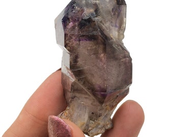 Amethyst DT Shangaan Scepter Smoky Elestial Red Hematite Needles Purple Crystal Rocks and Mineral Mineral Specimen Chibuku Zimbabwe