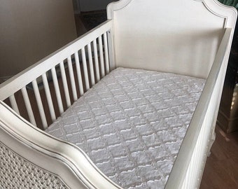 off white crib bedding