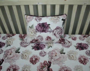 peony crib bedding
