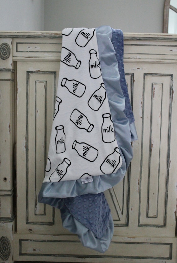 Baby boy minky blanket discount