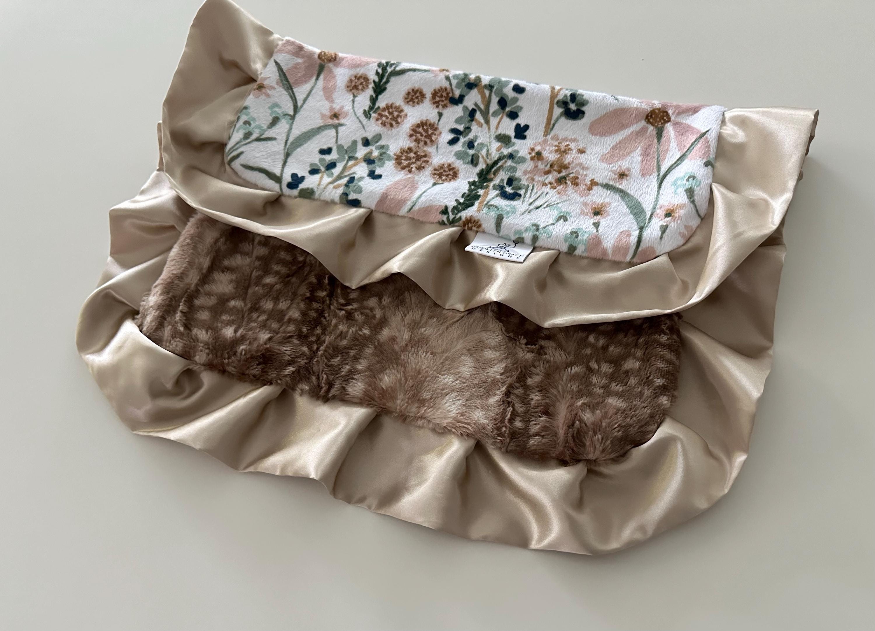Daisy Floral Lovie Baby Mini Blanket Daisy Flowers