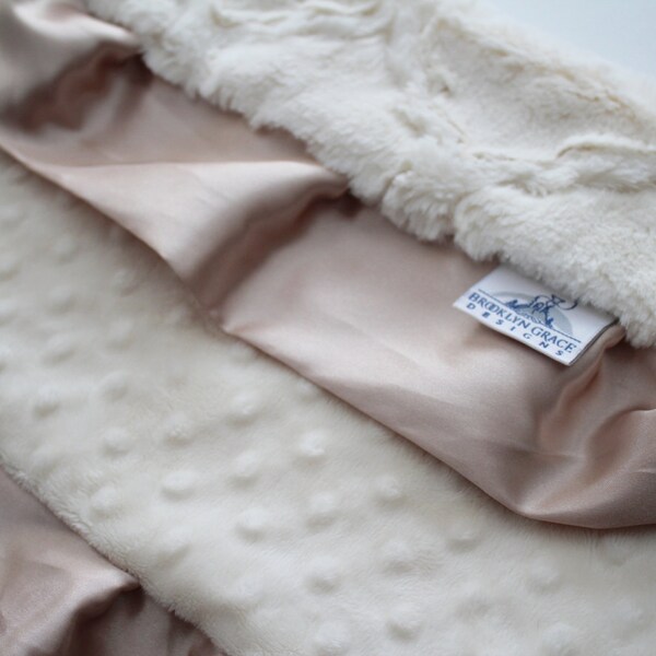 Satin Trim Blanket Etsy