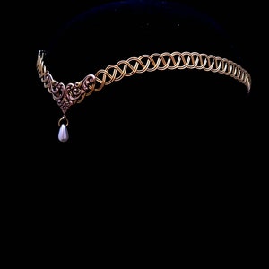 Medieval Renaissance circlet tiara pagan fantasy ELVEN image 5