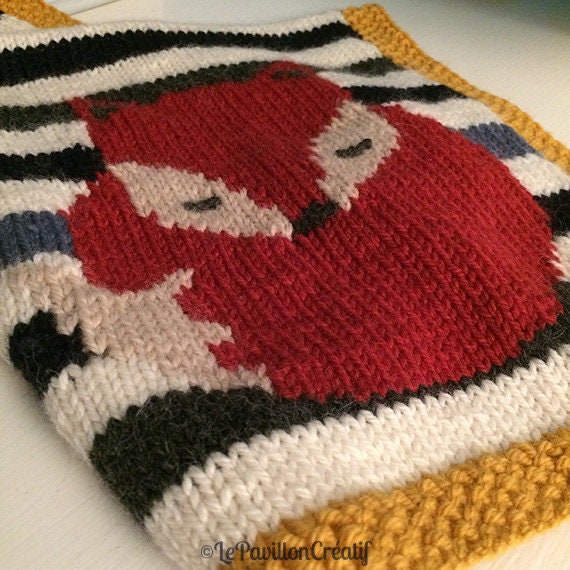 Baby Fox Fox Sleep Pattern Baby Animal Fox Pattern Fox Fox Knit Pattern Animal Pattern Knit Animal Tutorial Knit Animal Fox Tutorial Etsy