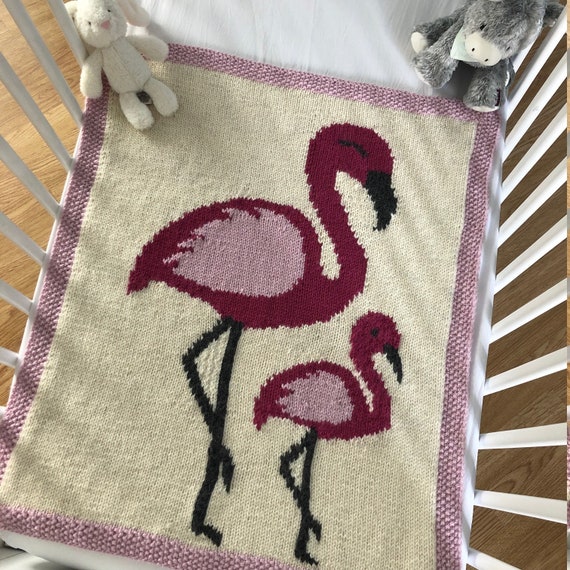 Flamingo Knitting Chart