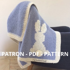rabbit pattern, chart, knit chart, knit rabbit, knit pattern, knit animal, baby rabbit, rabbit, rabbit tutorial,