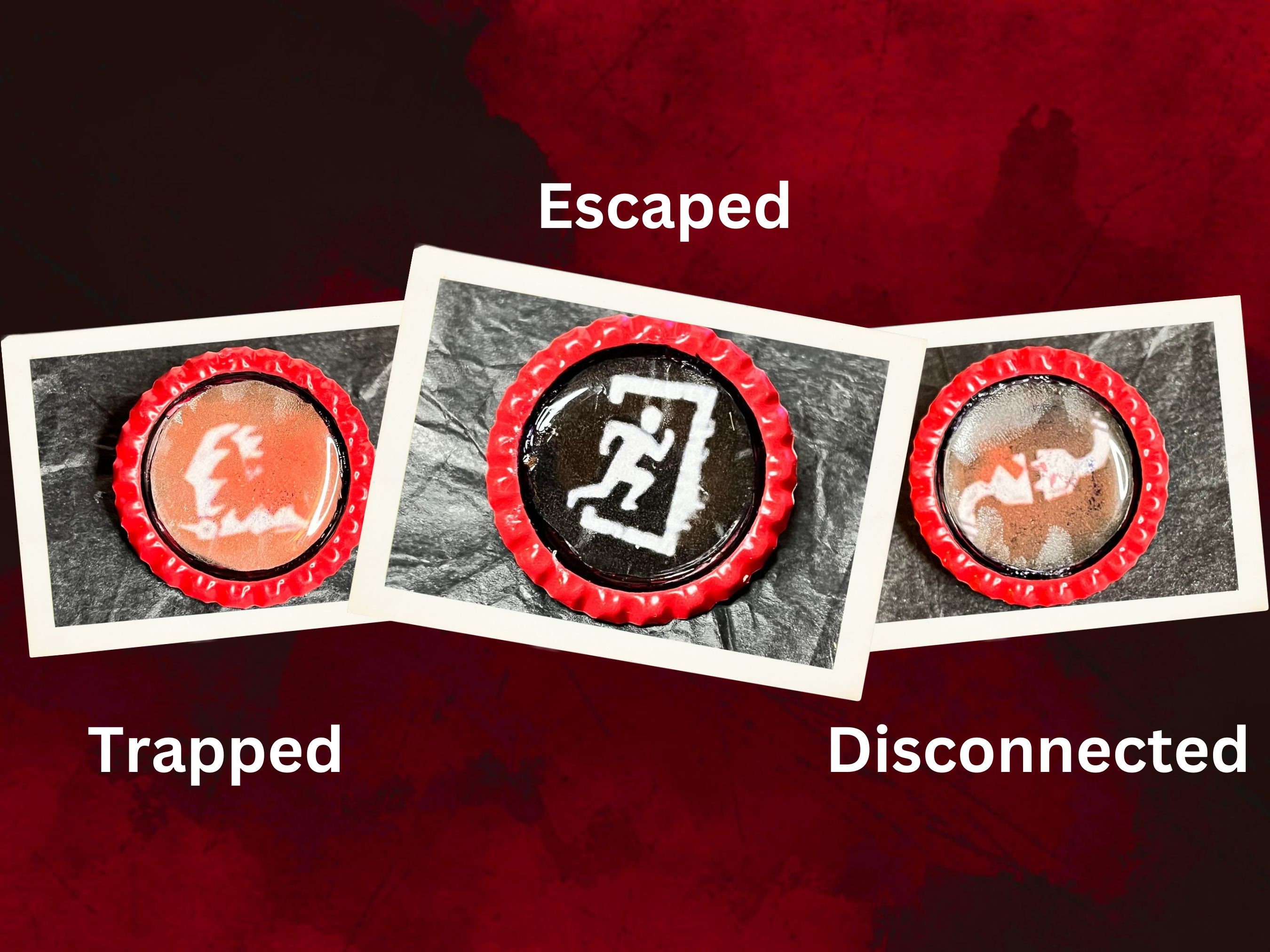 DBD Dead by Daylight Handmade Survivor Status Bottle Cap Pin Badges - Etsy
