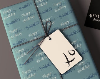 Funny Birthday Wrapping Paper, Sweary Gift Wrap (2 Rolls)