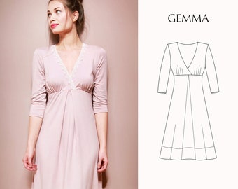 Sewing pattern eBook GEMMA dress