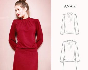 Schnittmuster eBook ANAIS Kleid & Shirt