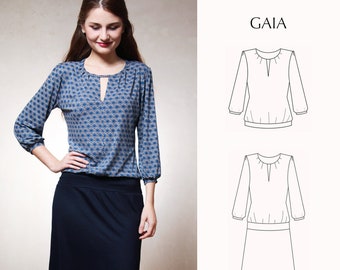 Sewing Pattern eBook GAIA Dress & Shirt