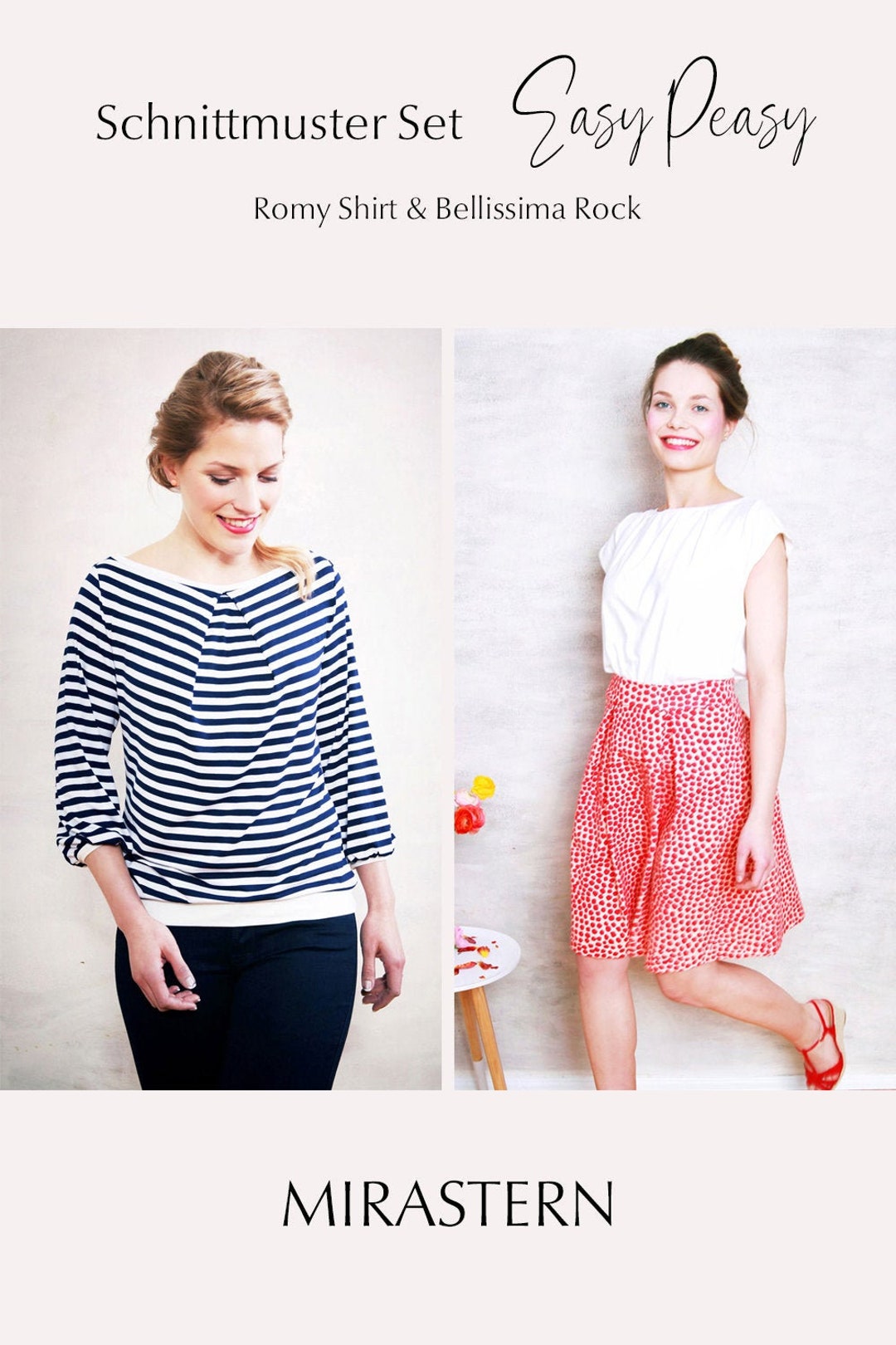 Spk Pattern Sewing Pattern Bundle for Beginners Top and Skirt for Women | PDF ...
