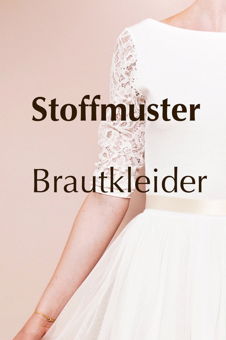 Stoffmuster Brautkleider & Braut Zweiteiler Bild 1