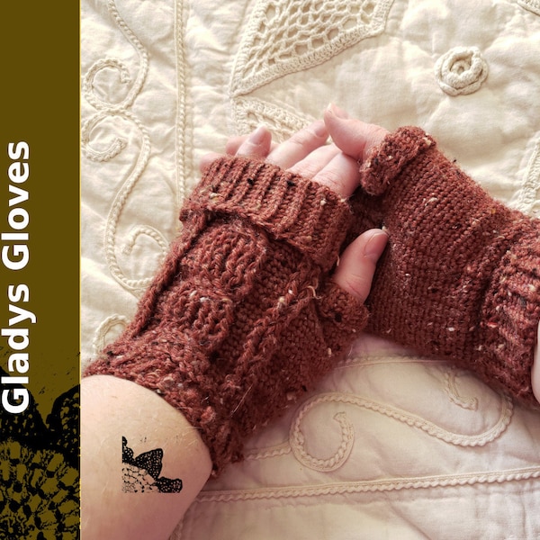 Gladys Gloves PDF Pattern