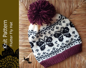 Flutter Fly Hat PDF Pattern