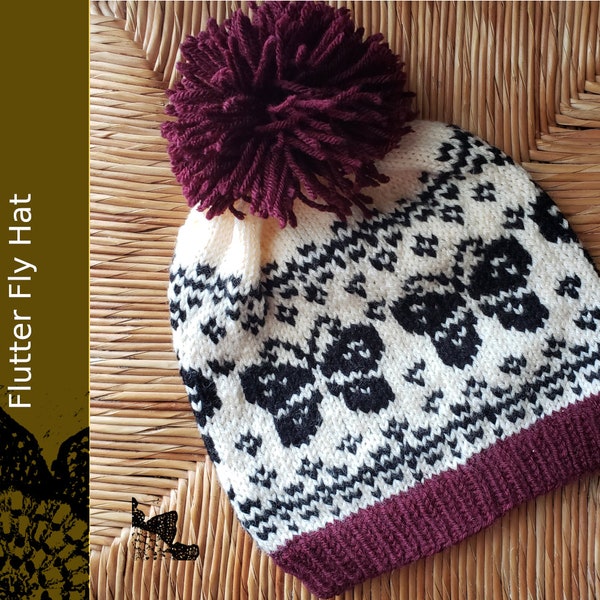 Flutter Fly Hat PDF Pattern