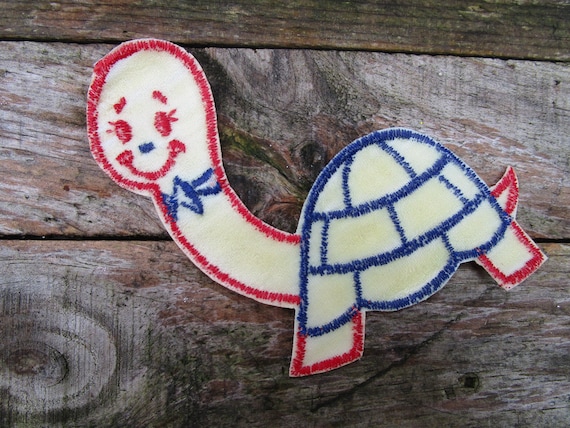 Vintage Turtle Patch - Happy Turtle Patch - 1970'… - image 2