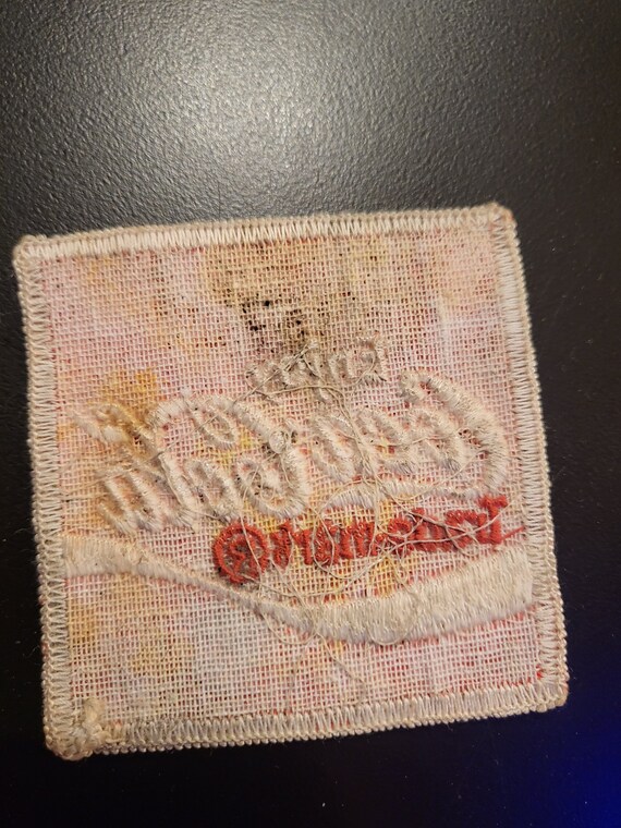 3 patchs en tissu rouge vintage Enjoy Coca-Cola Coca-Cola Coke Soda
