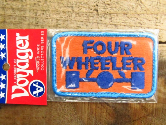 Vintage 70s "Four Wheeler" Voyager Patch – Trucker Lingo