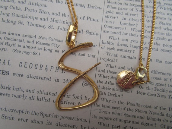 Misho Snake Necklace - Architectural Snake Necklac