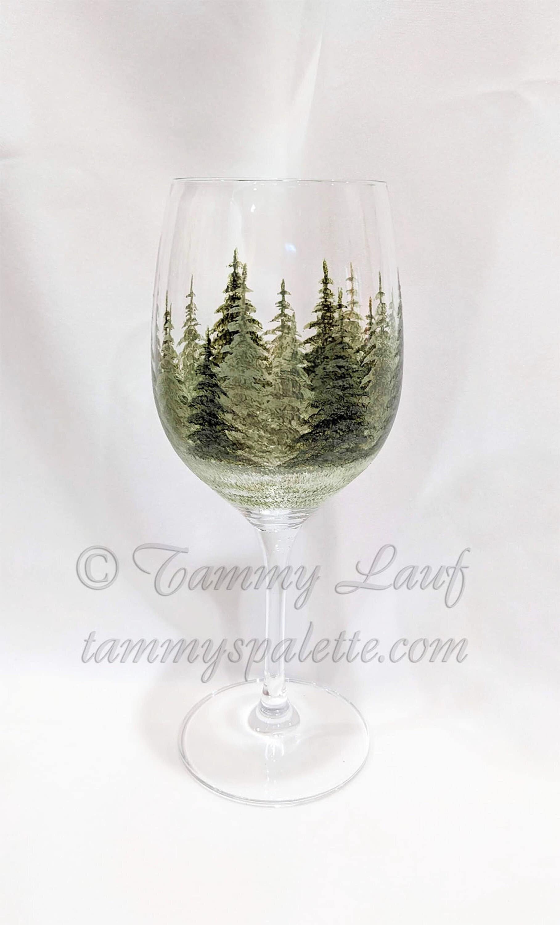 Mid Pines Yeti Stemless Wine Glass – Pine Needles Mid Pines