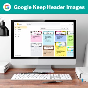 Google Keep Header Images - Family Week Pack - Apricot Font