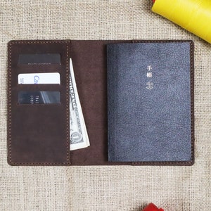 Hobonichi Cover, A6 Leather Journal Cover, A6 notebook cover, Free Monogrammed initials, Free Etsy shipping image 2