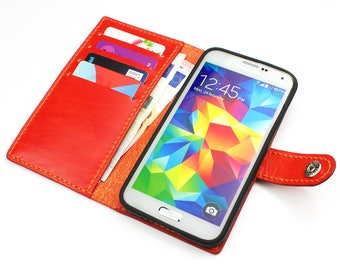 Samsung Galaxy S 20,  Note 10 Case- Leather Samsung S10  Wallet - Handmade Samsung Galaxy Note case, Free Shipping