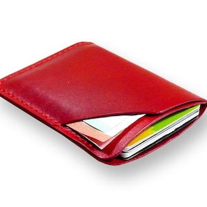 Front Pocket portemonnee, handgemaakte Minimalist slanke portemonnee, kaarthouder, Etsy gratis verzending