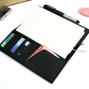 Leather cover for Hobonichi Weeks or Weeks Mega edition , Hobonichi leather cover wallet image 8