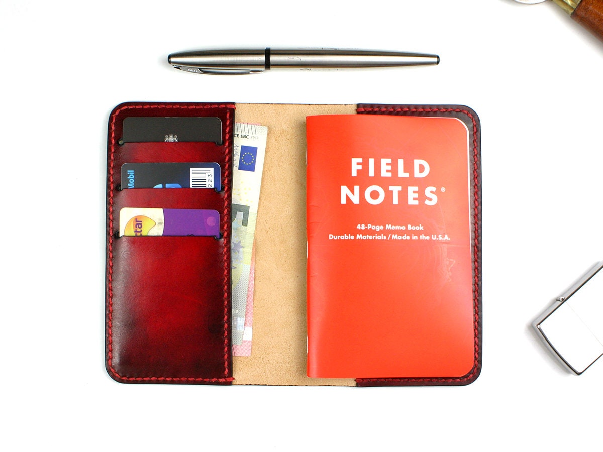 Field Notes Cover Notebook Wallet EDC Notebook Wallet Etsy