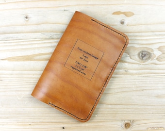 Personalized, laser engraved field notes leather cover with free shipping