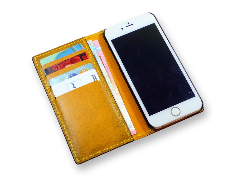 Free Monogramming Leather iPhone 7 case wallet Handmade iPhone case wallet Leather iPhone all models
