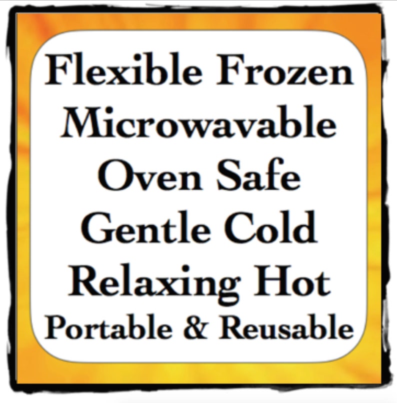 Heat Therapy Hot Pack Herbal Neck & Shoulders Soothing Pain Etsy