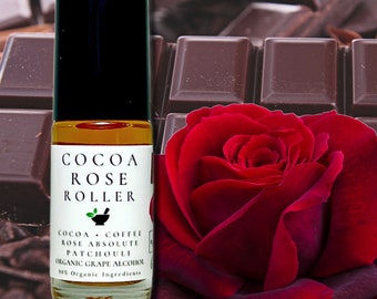 Rodillo de rosa de cacao