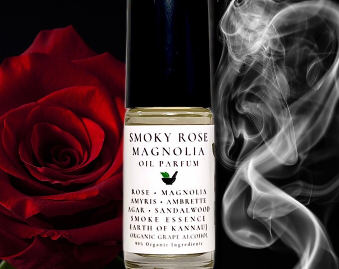 Smoky Rose Magnolia Oil Perfume